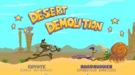 Desert Demolition Starring Road Runner and Wile E. Coyote | Sega Mega Drive (Genesis).
