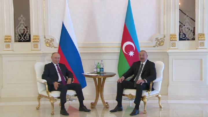 Песков: Путин встретится в Таджикистане с Алиевым