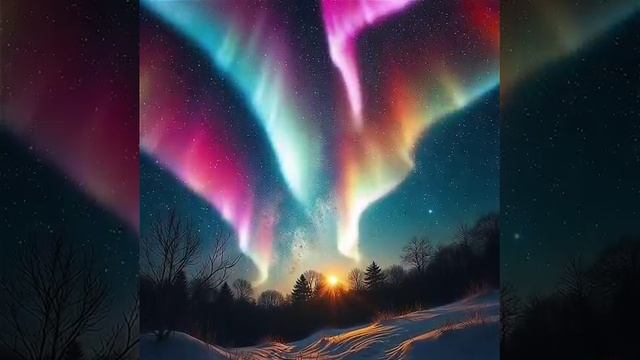 Северное сияние.