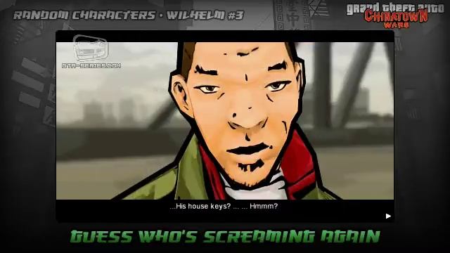 GTA Chinatown Wars - Walkthrough - Wilhelm - Guess Who's Screaming Again (Third Mission)