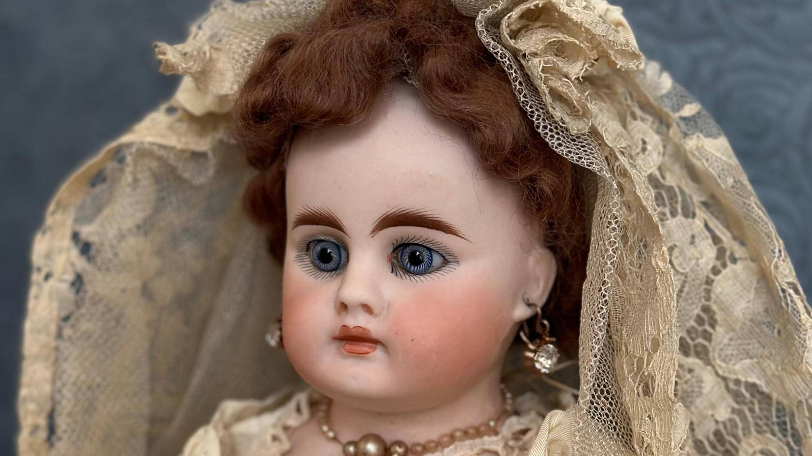 Антикварная немецкая кукла Bähr & Pröschild, молд 207 7, «bride Doll»