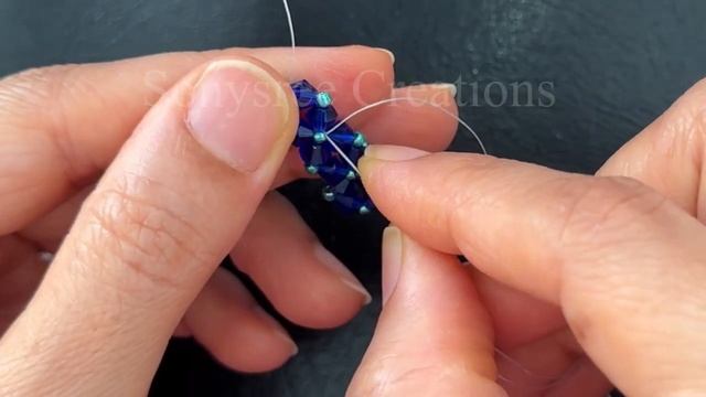 Серьги с бантиком-узлом от Sonysree Creations Beading