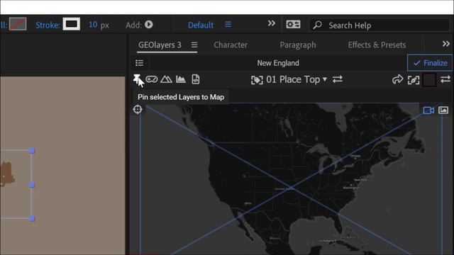 04. Pin Layers To A Map Or Feature