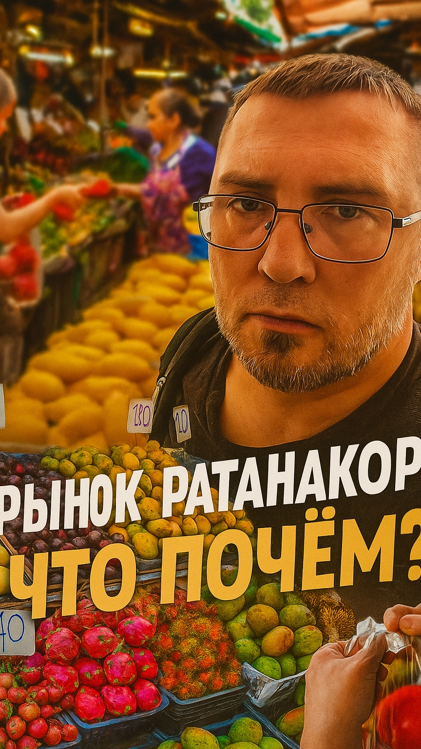 Рынок Ратанакорн, сколько стоят фрукты в Таиланде?