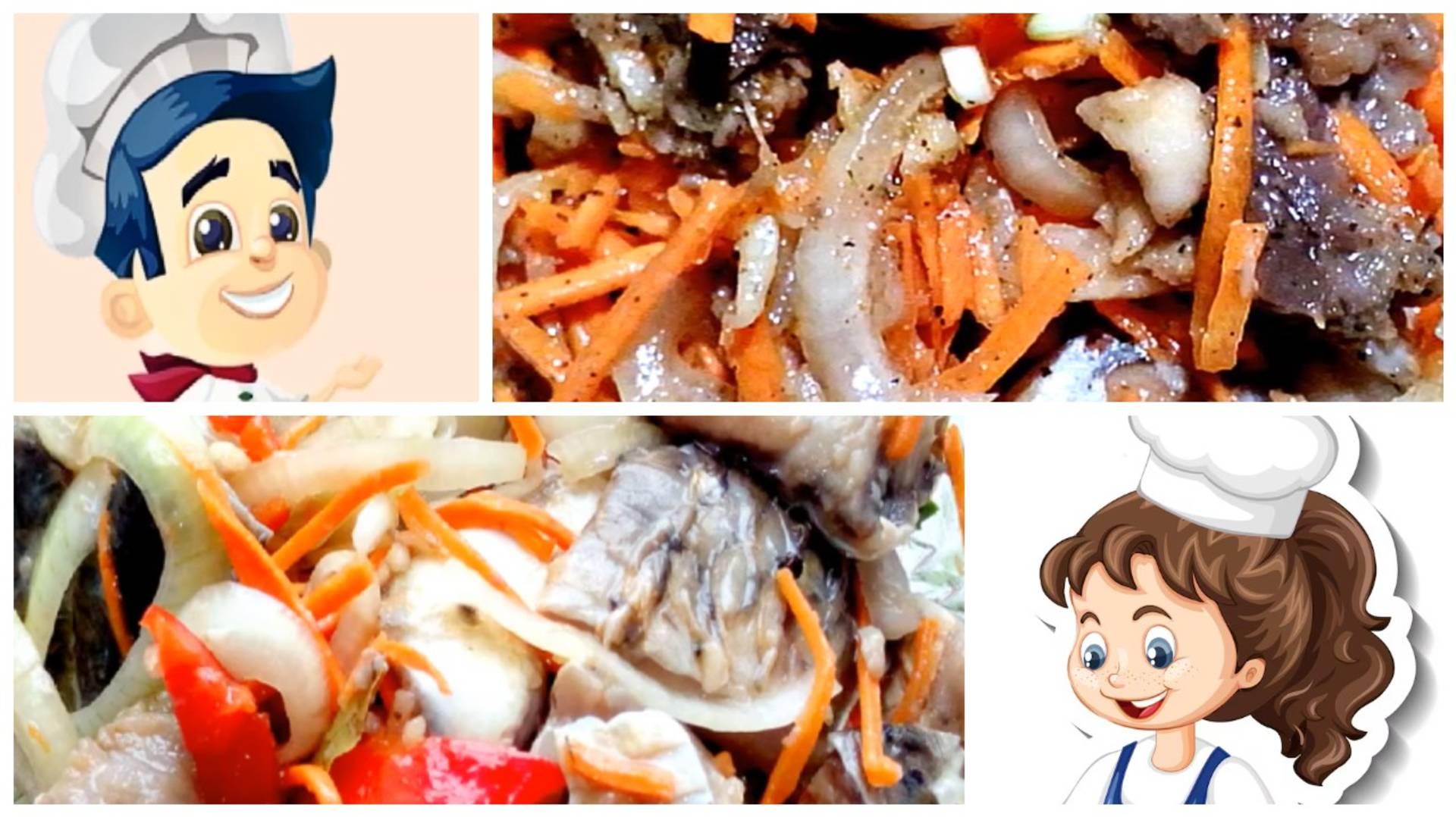 Хе из РЫБЫ СКУМБРИИ и КАРПА три рецепта! Вкусно для любителей остренького!