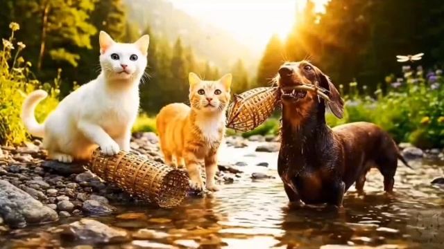 Котики истории из жизни семейства белых 2часть