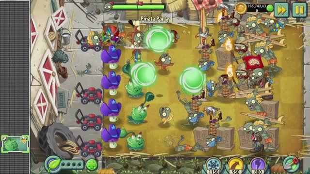 PVZ Растения против зомби Plants Vs. Zombies 2