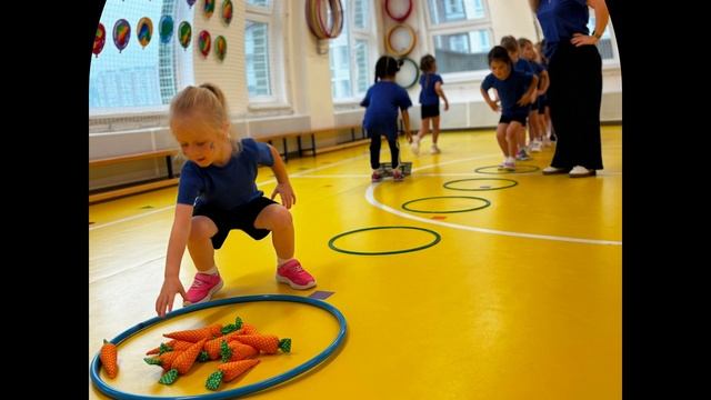 "Осенние подарки" Физкультурный досуг в средних группах 2025