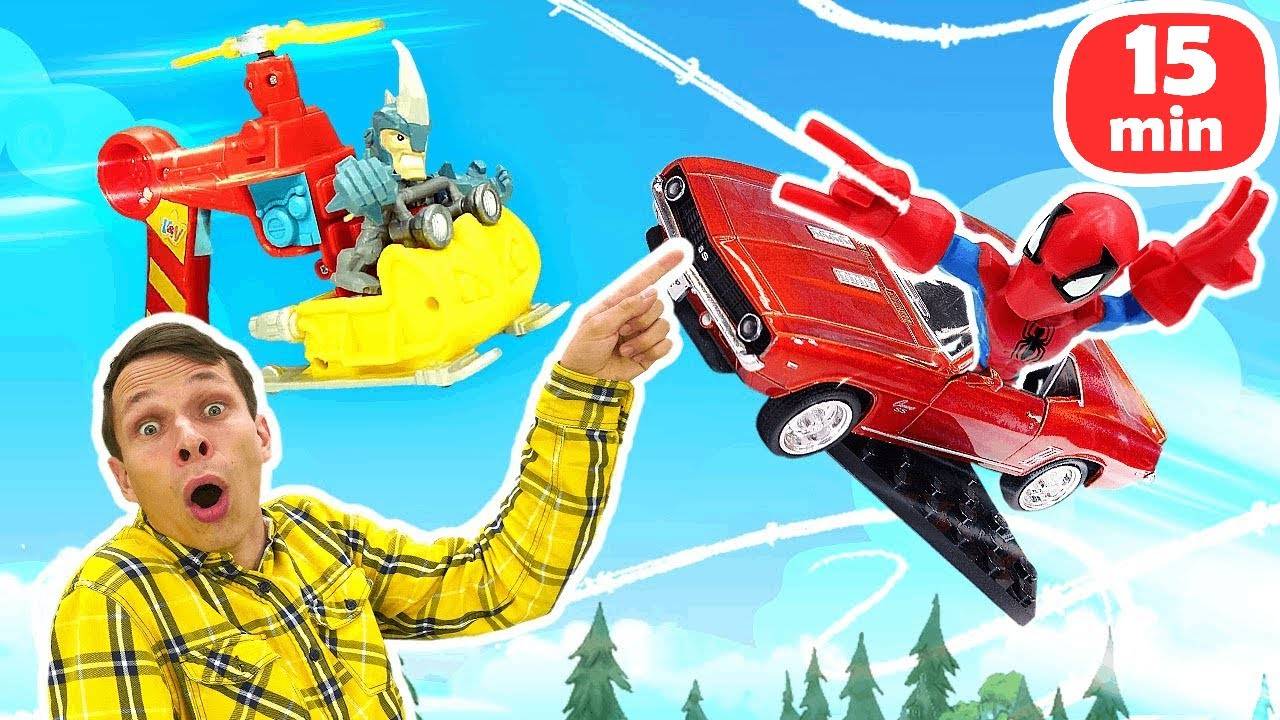 Автомастерская изобрела крылатую машину и подобрала тачку для Бэтмена!