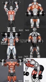 Спорт с гантелями