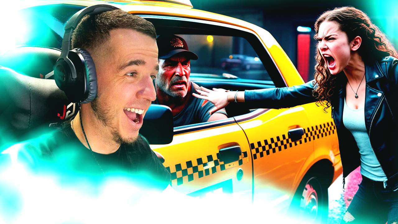 Мне Попалась НЕАДЕКВАТНАЯ КЛИЕНТКА в Такси! МОЙ ПЕРВЫЙ ДЕНЬ В TAXI Simulator!