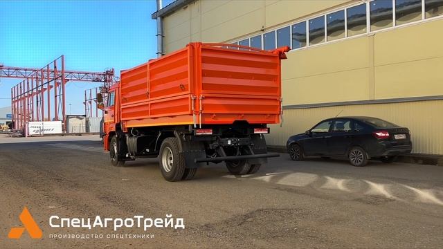 САМОСВАЛ КАМАЗ 43253 ТРЕХСТОРОННИЙ 14.6 МКУБ  СпецАгроТрейд  4590А1