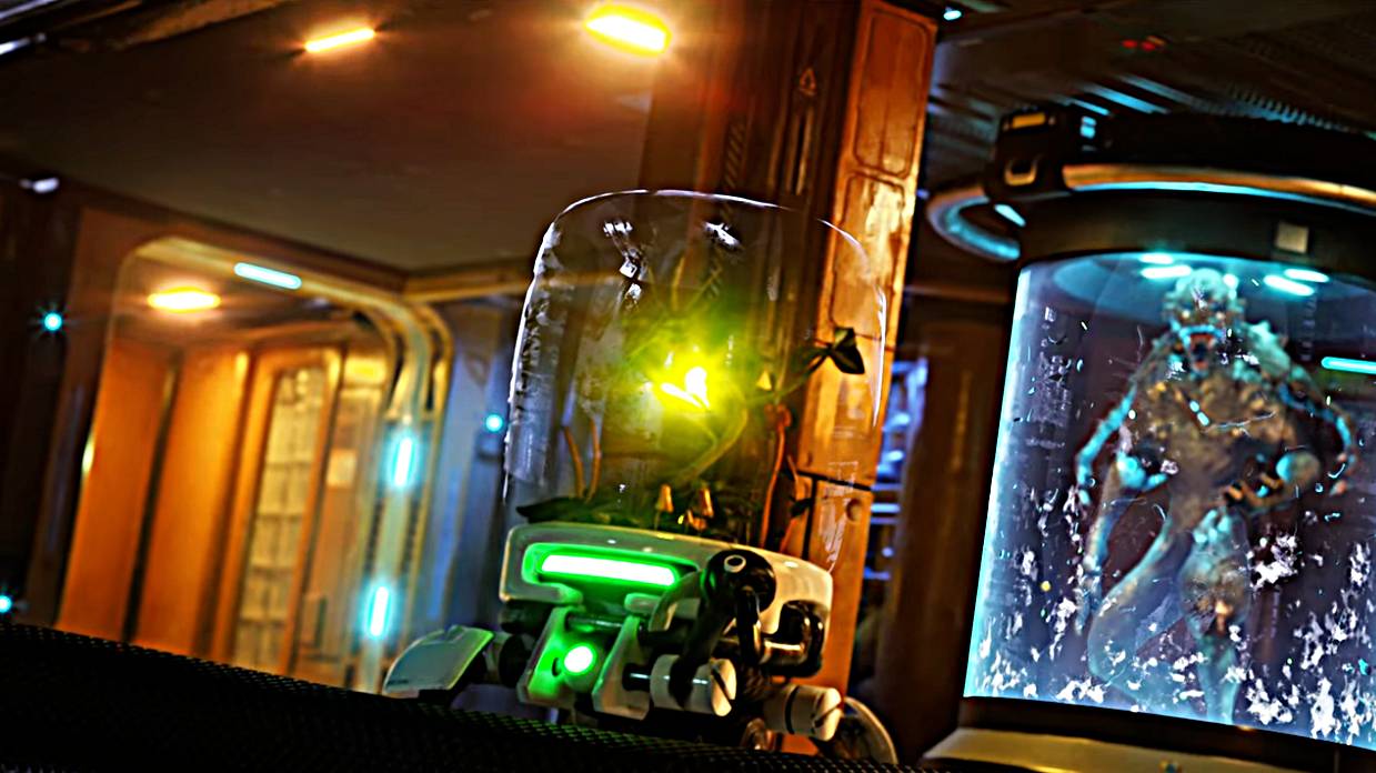 Ксенобиолог и фантастические организмы. Мультфильм.