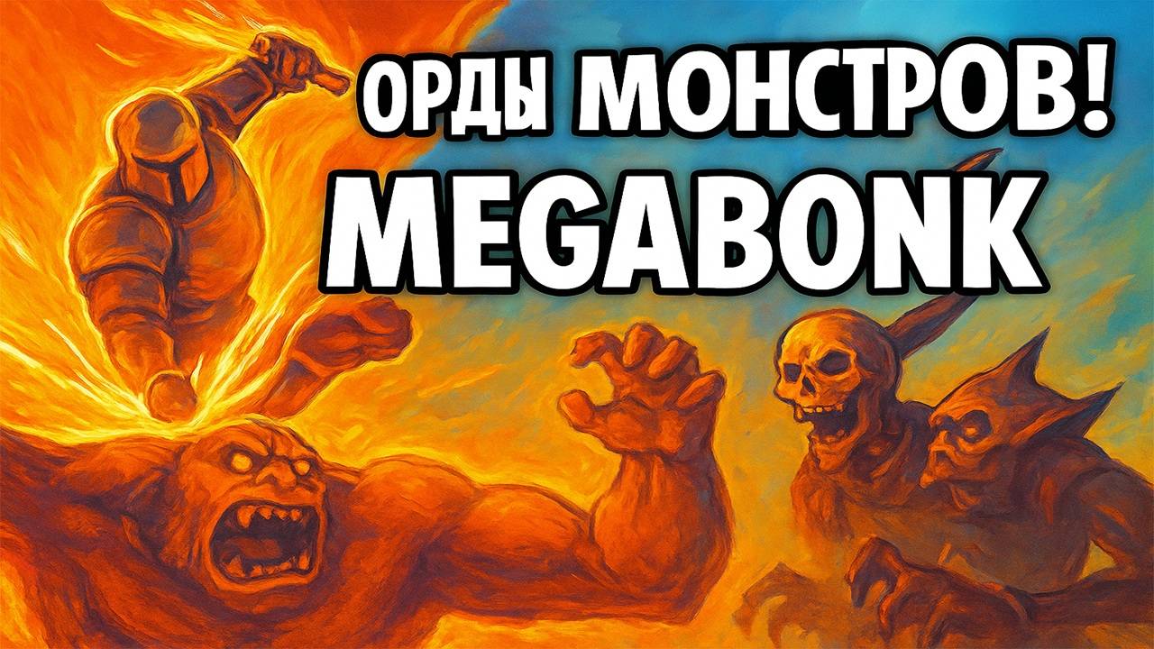 ОРДЫ МОНСТРОВ И ТОННЫ ЛУТА! 💥 ВЫЖИВАЮ В MEGABONK — БЕЗУМИЕ НА МАКСИМАЛКАХ!