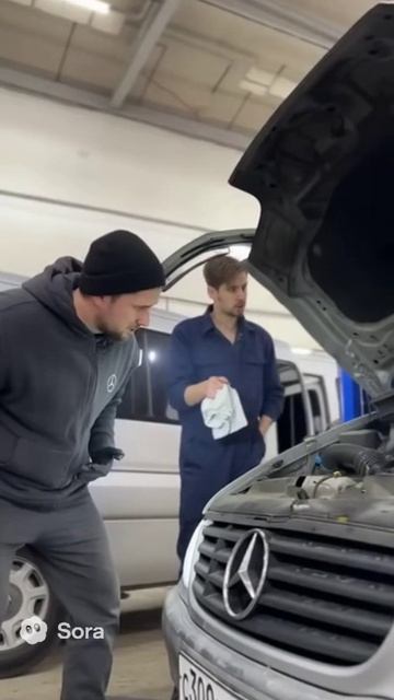 Лёха и Саша взорвали Mercedes