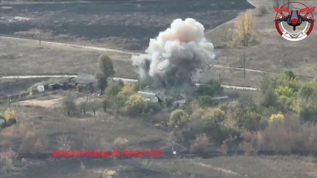 🔴Ка-52 ВКС России уничтожили ПУ БпЛА ВСУ🔴