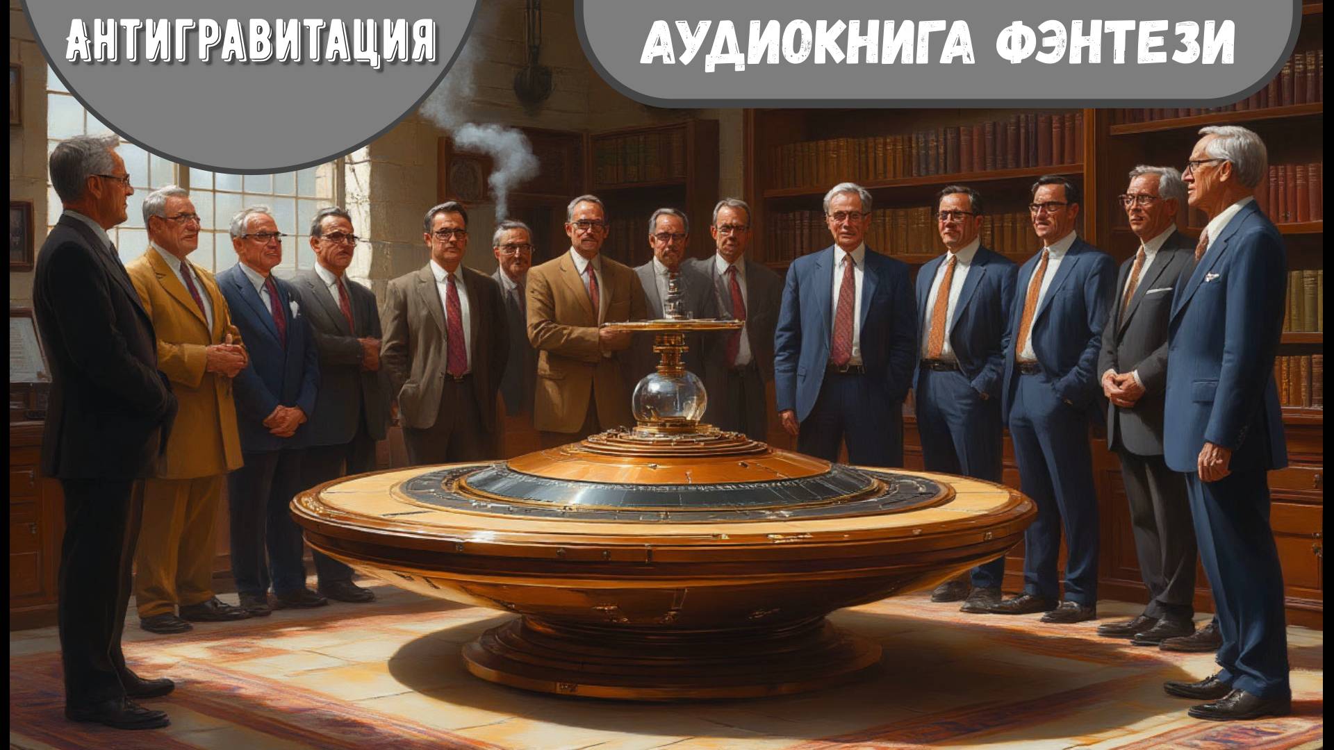 🎧АУДИОКНИГА ФЭНТЕЗИ / АНТИГРАВИТАЦИЯ: ТАЙНА, КОТОРАЯ МОГЛА ИЗМЕНИТЬ МИР - ПОКА НЕ УБИЛИ ГЕНИЯ