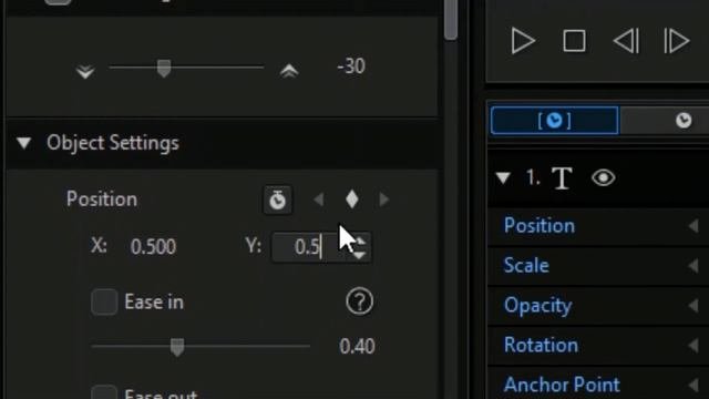 PowerDirector 20...- Точная синхронизация движения объекта с помощью ключевых кадров