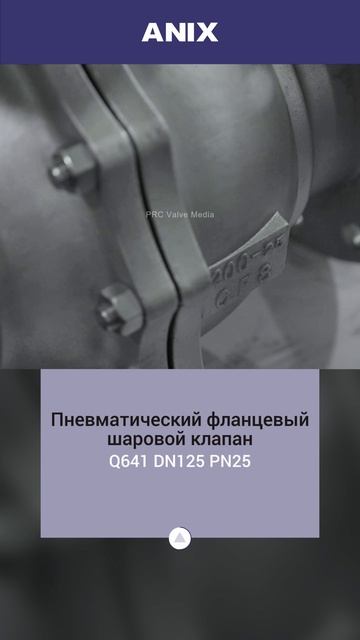 Пневматический фланцевый шаровой клапан-ANIX