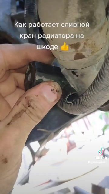 Сливной кран ож шкода фабия