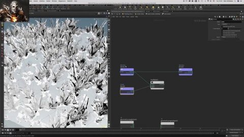 04Houdini Quixel Megascans workflow rendered with Redshift.mkv
