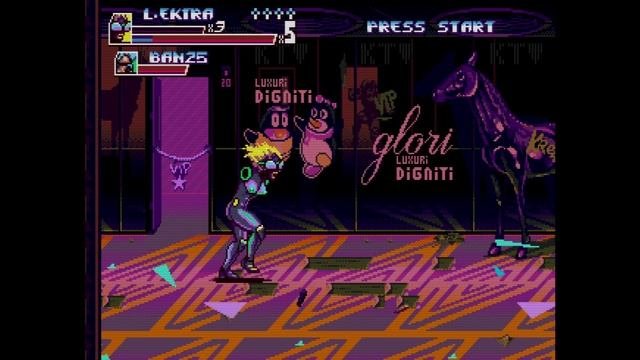 Игра Paprium Sega Mega Drive 16 bit. Примерно финальный маршрут прохождения 2025-09-25.