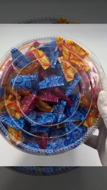 Маршмеллоу Зефир КАНДИ КЛАБ Огромные КОСИЧКИ. Вкус Клубника, апельсин, голубика. Набор 48шт по 10гр