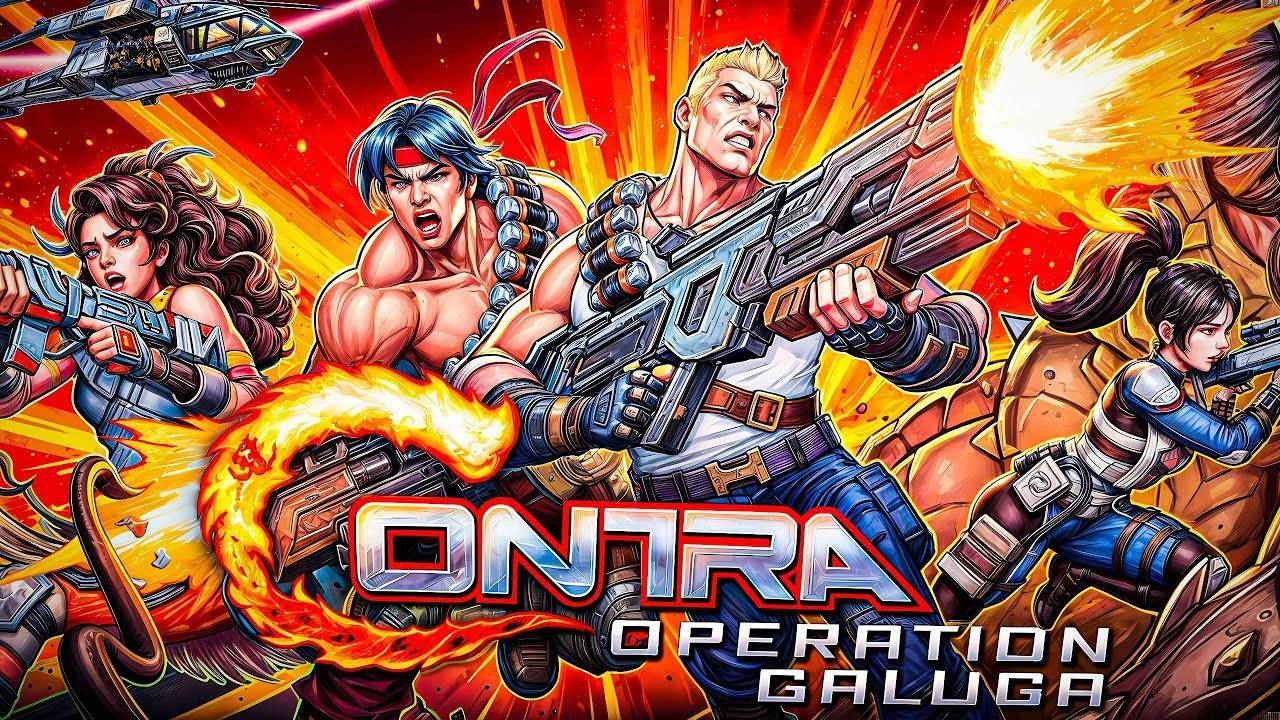 Проходим игру - Contra - Operation Galuga - 7 PC - HD - FULL. Играли за ШИНУ Красивую бабу