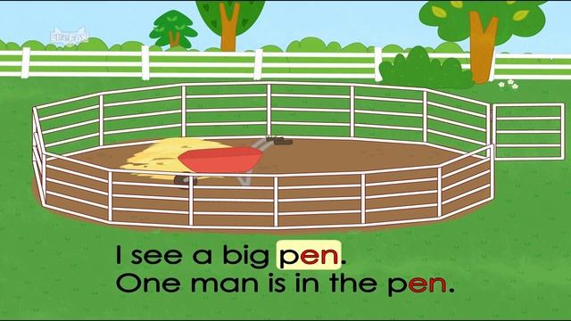 CVC Words _ Letter E _ Short Vowel E _ Et, Ed, En Word Families _ Learn To Read _ Phonics