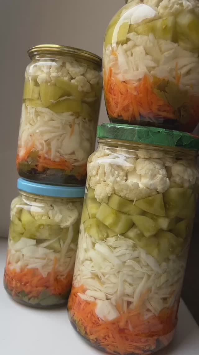 Маринованные овощи !