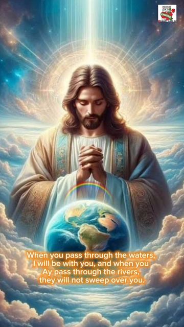 Не бойся ибо Я с тобою 😇🌈💓🙏🐈⬛ So Do Not Fear, For I Am With You