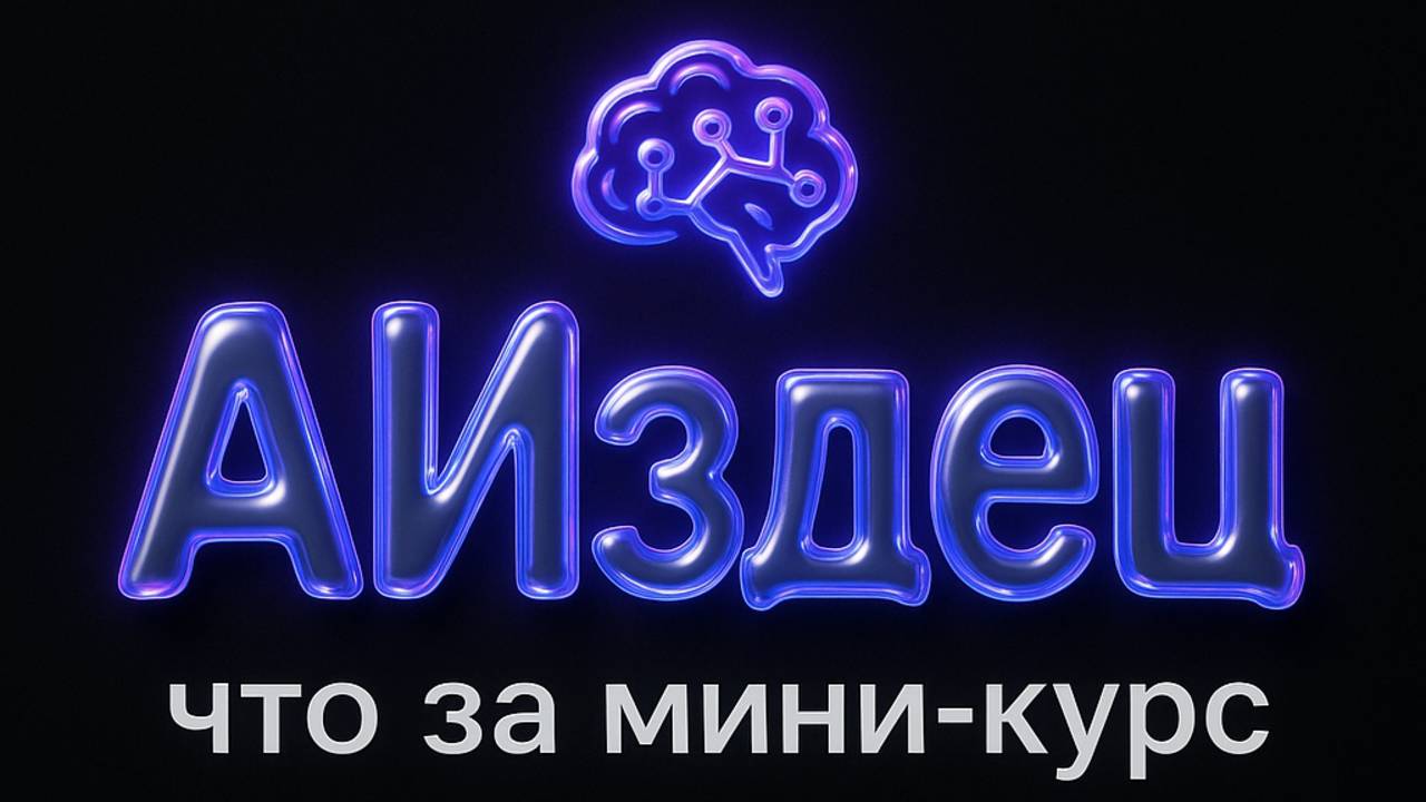 АИздец что за мини курс - Твой AI клон