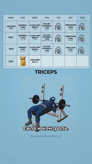 22 Дня До Больших Рук 💪 | Программа Workout Bro