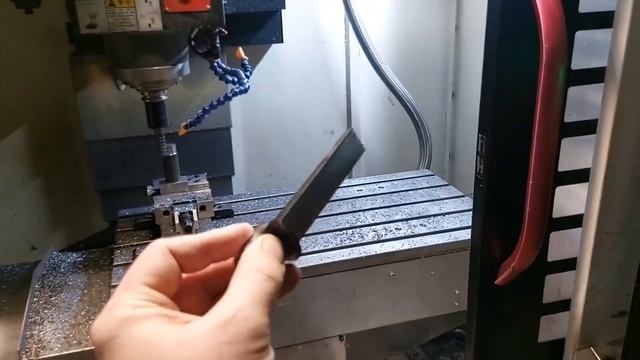 Обработка изделия из стали 40Х на фрезерном ЧПУ станке