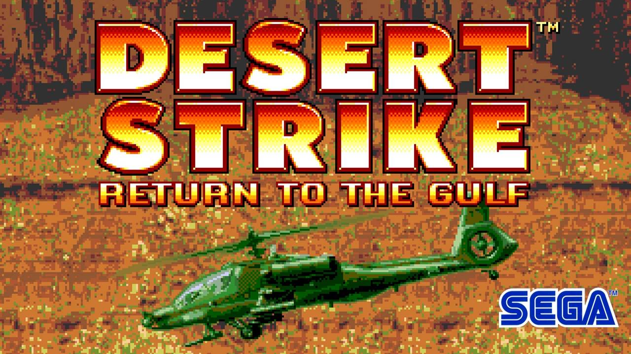 Desert Strike: Return to the Gulf | Sega Mega Drive (Genesis).