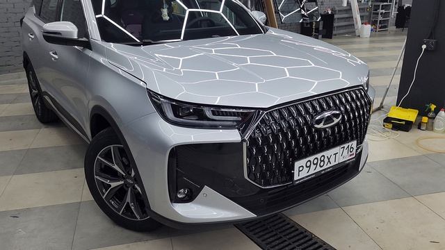 Chery Tiggo 7 - забронировали полиуретановой плёнкой кузов автомобиля