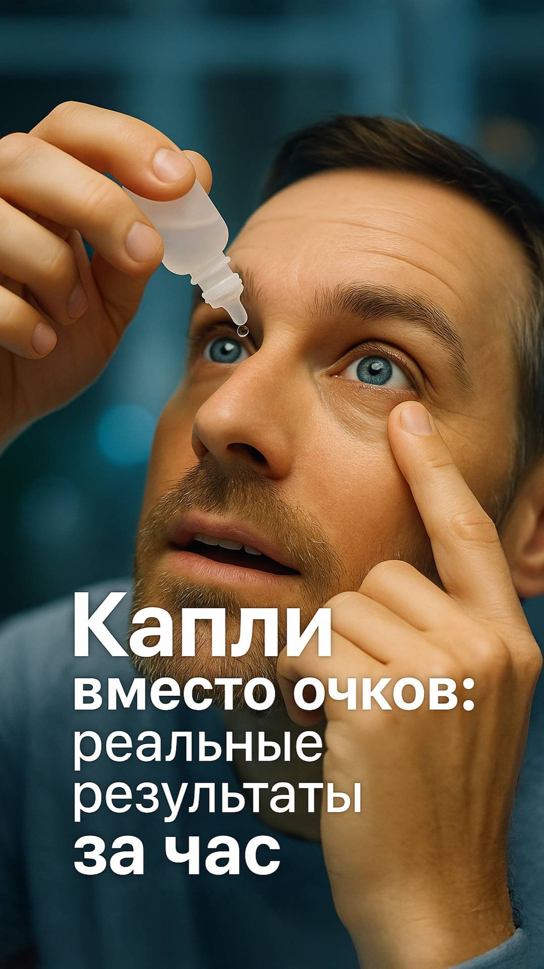 Пресбиопия без очков: как капли улучшают зрение и кому они подходят