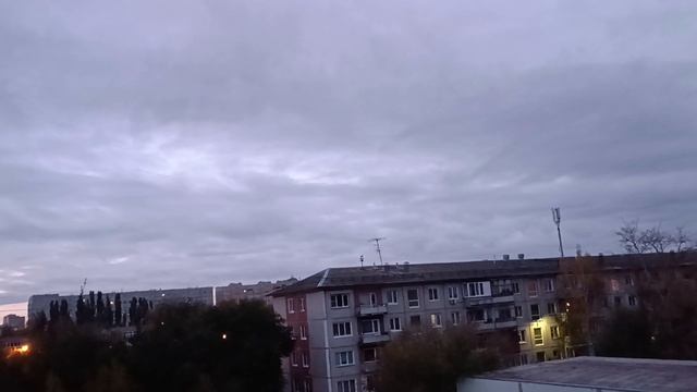 Утро,осень, октябрь