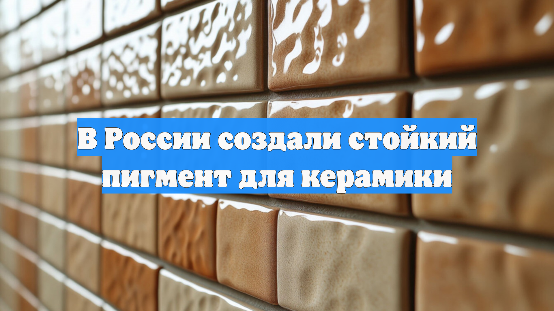 В России создали стойкий пигмент для керамики
