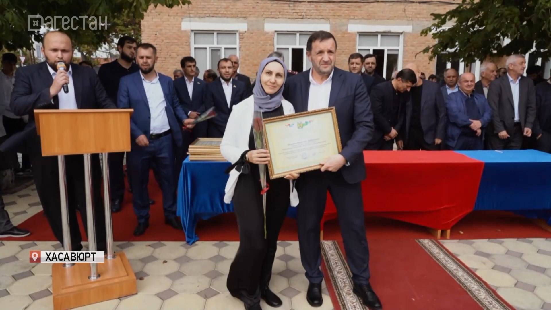 В Хасавюрте чествовали детей героев  участников СВО, погибших при исполнении служебного долга