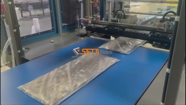 Машина для упаковки изоляционных материалов в термоусадочную пленку