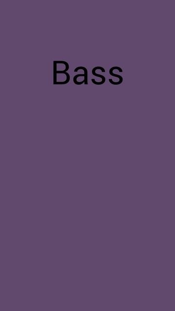 Как ты прочитаешь слово Bass?