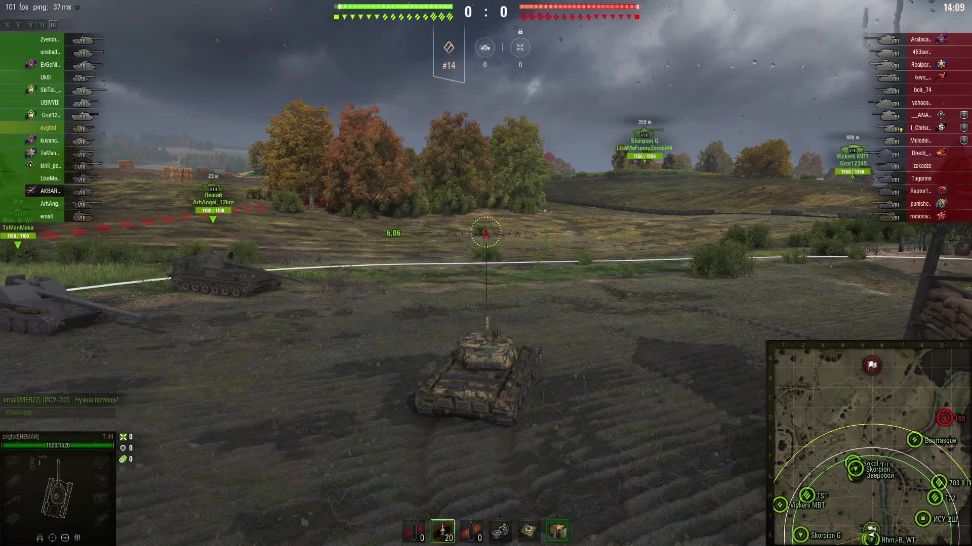 танки