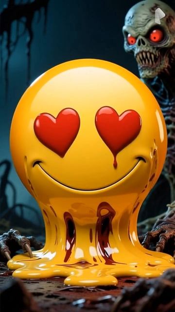 УЛЫБАЮЩИЙСЯ СМАЙЛИК ДРУГАЯ СТОРОНА