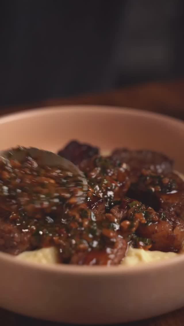 🥩 Мясо с картофельным пюре #обеды #ужины #горячее