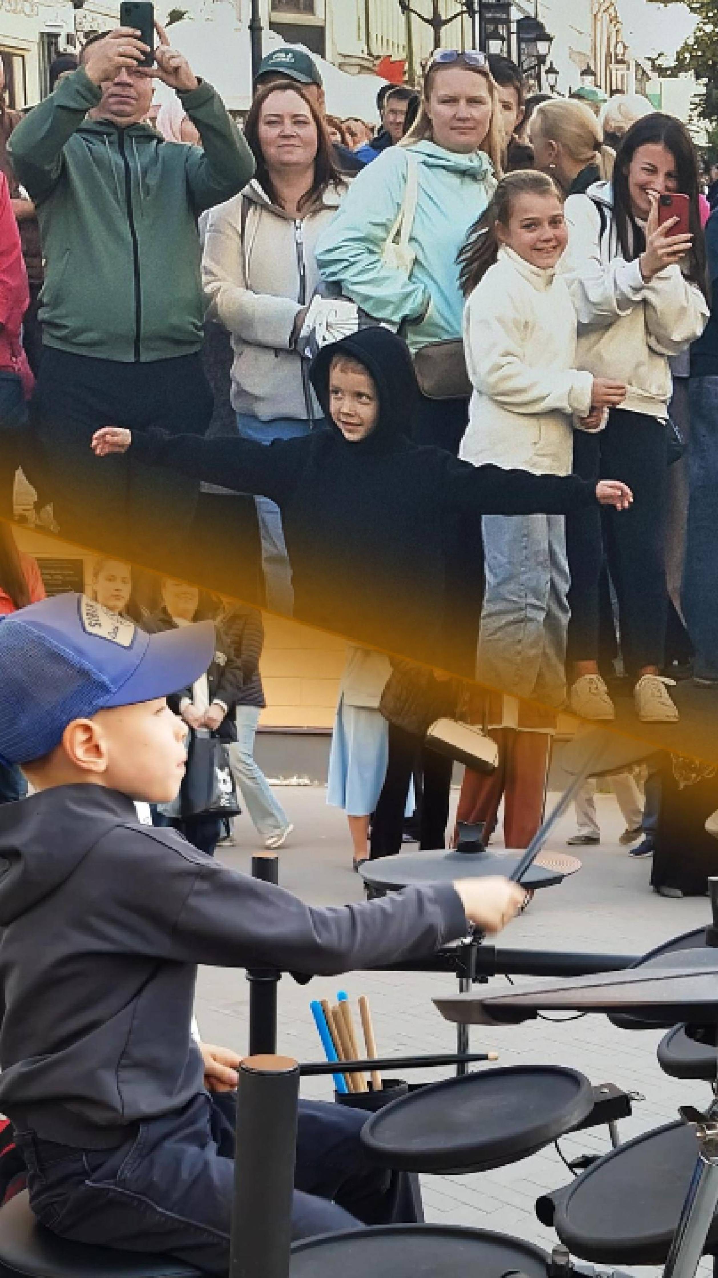  КОНЦЕРТ 7-летнего БАРАБАНЩИКА в Казани! Уличный концерт Баумана 13.09.25  VadimVSDrums