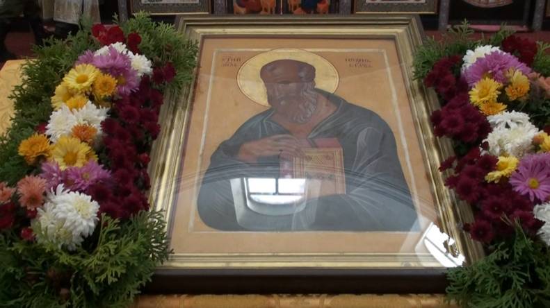 9.10.2025 г. В храме апостола и евангелиста Иоанна Богослова с. Гороховка отметили престольный празд