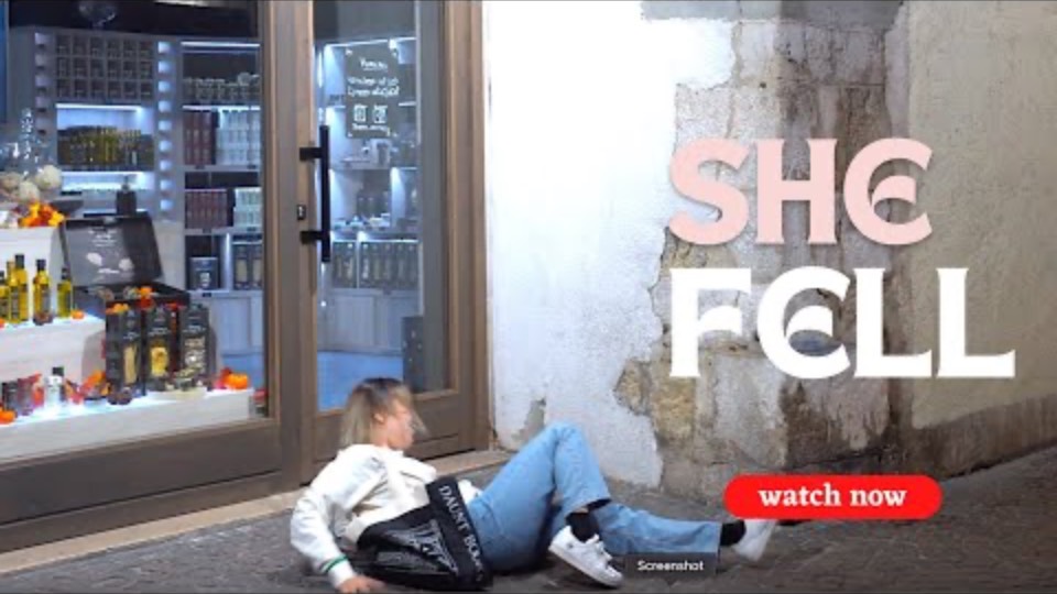 EPIC BUSHMAN PRANK NIGHT SCARES SHE FELL DOWN