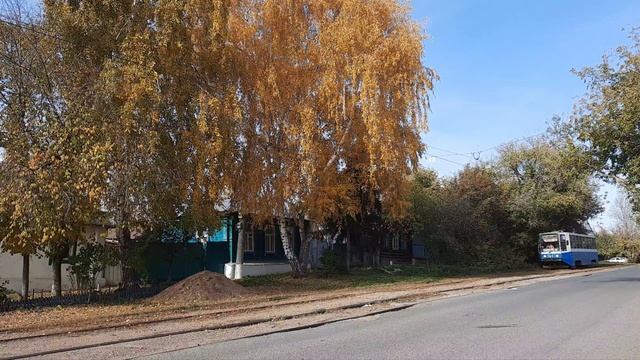 Russia Ufa Bashkiria Tram Trolleybus Bus поездка по городу на уттз горожанин башкирия 10 10 2025