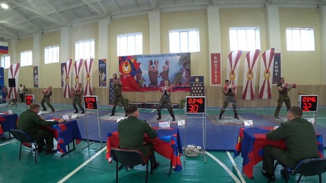 Длинный цикл до 95 кг Чемпионат ВС РФ по гиревому спорту 1 группа 2025год